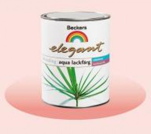 Beckers - Краска Elegant Aqua Lackfarg Halvblank (полуглянцевая лаковая)
