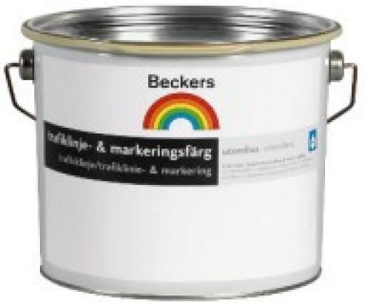 Beckers - Краска Trafiklinje&markeringsfarg (для дорожной разметки)