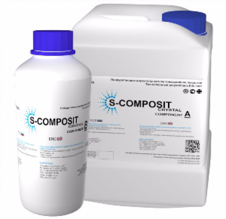 S-COMPOSIT CRYSTAL - полиуретановое двухкомпонентное тонкослойное покрытие.